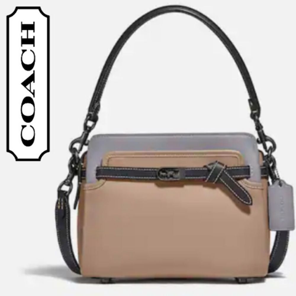RETAIL Coach Tate Carryall In Colorblock - Picture 2 of 14